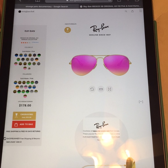 Ray Ban Polarized Sunglasses - Picture 8 of 8